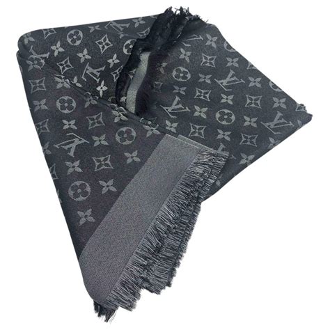 louis vuitton denim scarf replica|louis vuitton scarf men's grey.